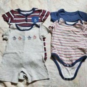 18 month baby boy clothes - onesies / rompers
